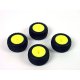 Losi Micro-T Front and Rear Wheels with Tires (4 pcs)