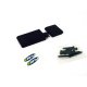 RPM Traxxas T-Maxx / E-Maxx Bulkhead Braces (Black) - RPM 80152