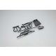 Kyosho TR142B - Bumper And Body Mount Set For DRT/DMT VE
