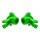 Traxxas Green Steering Blocks - 10736-GRN
