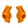 Traxxas Orange Stub Axle Carriers - 10752-ORNG