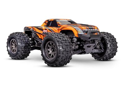 1/16 Traxxas Mini Maxx BL-2s 4WD Monster Truck Orange (RTR, 2.4Ghz) - 107154-1-ORNG