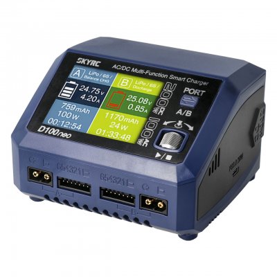 SkyRC D100 Neo LiPo 1-6s 10A 100W AC Charger - SK100199-01
