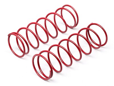 Hot Bodies 67452 - Big Bore Shock Spring Red 68mm 81gf - 2 Pcs