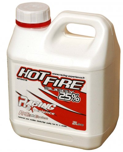 Racing Experience Hot Fire EURO 25% Nitro Off Road Fuel - 2L