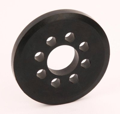 Robitronic R06010-07 - Spare Rubber Wheel 76mm for Robitronic Starterbox