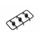 Kyosho MB011-1 - Center Rear  Pinion Gear 8T - 3 Pcs