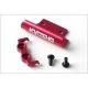 Kyosho MBW029R - Mini-Z Buggy Alum Front & Rear Bumper Set - Red