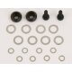 Robitronic R16017 - Clutch Bell Washer Shim Set with Screw