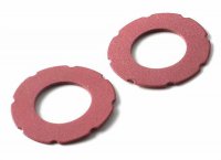 Kyosho UM571 - Ultima RB5 SP2 WC Red Slipper Sheet - 2 Pcs