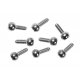 Kyosho 1284 - 5.8mm Pillow Ball Silver - 8 Pcs