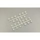 Kyosho IF442W -  Inferno MP9 Suspension Bushing Set - White