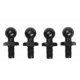 Kyosho UM129 - 4.8mm Short Ball Stud