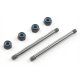 Kyosho UM561 - Ultima RB6, RT5, RT6 and SC Rear Suspension Shaft 39.5mm - 2 Pcs