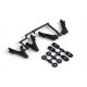 Kyosho UM709 - Ultima RB6 / RT6 Wing Stay and Body Mount Set