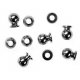 Kyosho W0154 - 6.8mm Flanged Hard Ball M3 - 10 Pcs