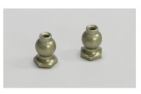 Kyosho IF463H - 7.8mm Flanged Hard Anodized 7075 Aluminum Balls - 2 Pcs