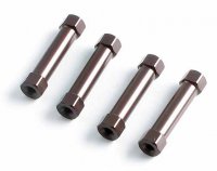 Kyosho IFW402B - Inferno SP Aluminum Wing Stay Collars - Gunmetal