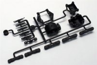 Kyosho LA262B - Rear Bulkhead Set for Lazer ZX6 and ZX5 FS