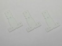 Kyosho MZW409M - FRP Medium Rear Suspention Plate MM/LM- 3 Pcs