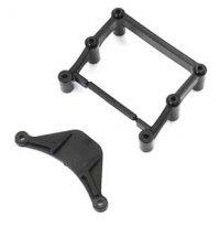 Kyosho UM705 - Ultima RB6 & RT6 Radio Tray Set & Rear Lower Bulkhead