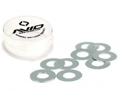 AVID 7x15x0.2mm Stainless Steel Shim 10 Pcs - AV-SHIM-SS-71502