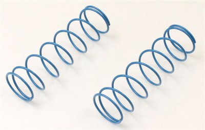 Kyosho IFW457-814 - Big Bore Shock Springs Light Blue Med Short Length 78mm 8-1.4 - 2 Pcs