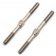 Kyosho 97008-40H - 3x40mm Hard Adjust Rod - 2 Pcs
