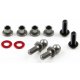 Kyosho 97040 - TF-6 4.8mm King Pin Ball Set - 2 Pcs