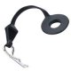 Fastrax FAST888BK - 1/10 Pin Holder and Body Protector with Medium Clips - 4 Pcs