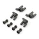 FTX FTX7429 - IBEX Shock Top Mount and Wheel Hub Carriers