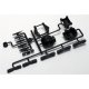 Kyosho LA262B - Rear Bulkhead Set for Lazer ZX6 and ZX5 FS