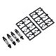 Kyosho MBW036 - Aluminium Oil Shock Set for Mini-Z Buggy