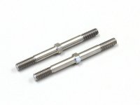 Kyosho IFW441-50 - 4x50mm Titanium Steering Rods for MP9 TKI4 - 2 Pcs