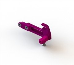 3Racing SAK-XS109/PK - Aluminum Motor Plate For Sakura XI Sport