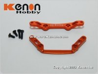 PN Racing MR2004 - MR-02 Alm Front Tower Bar Set (MR-02 1.0 Caster) Orange