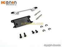 PN Racing MR3052W - Mini-Z MR-03 Pro Front Lower Arm Set Wide - Silver