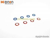 PN Racing MR3054 - Mini-Z M3.4 Alm Shims Set T0.2 T0.5 - 4 Pcs