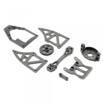 FTX FTX7247 - Surge 51T, Top Plate, Motor Holder, Side Plates