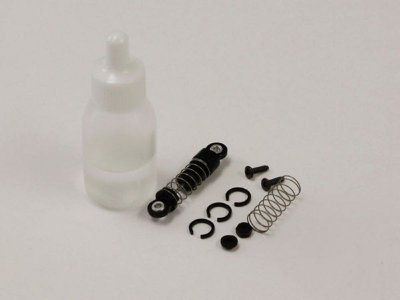 Kyosho MZW432B - Rear Oil Shock Set for MR-02/03 Black