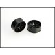 PN Racing 288BF2 - Mini-Z 2WD Machine Cut BBS Front Wheel F2 - Black