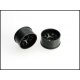 PN Racing 288BR1 - Mini-Z 2WD Machine Cut BBS Rear Wheel R1 - Black
