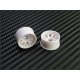 PN Racing 288WR0 - Mini-Z 2WD Machine Cut BBS Rear Wheel R0 - White