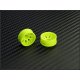 PN Racing 288YF3 - Mini-Z 2WD Machine Cut BBS Front Wheel F3 - Yellow