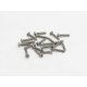 PN Racing 700310 - M2x10 Button Head Stainless Steel Hex Machine Screw - 20 Pcs