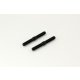 Kyosho IF287 - Rear Black Hard Upper adjust Rods - 2 Pcs