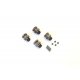 Kyosho IFW328GM - Inferno ST-RR EVO 14mm Extended Gunmetal Wheel Hubs - 4 Pcs