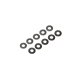 Kyosho W451005 - Washers 4.5x10x0.5mm - 10 Pcs