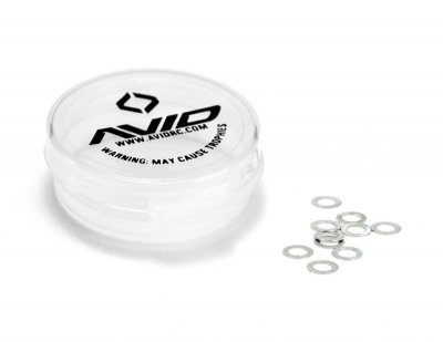 AVID 3x5x0.1mm Stainless Steel Shim 10 Pcs - AV-SHIM-SS-301