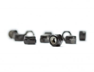Avid M3 Black Steel Locknut - 10 Pcs